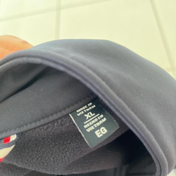 Navy tommy hilfiger windbreaker jacket - Picture 5 of 5